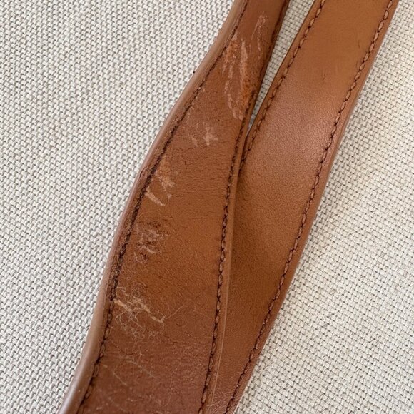 Ralph Lauren Logo Embossed Leather Tote - Picture 12 of 16